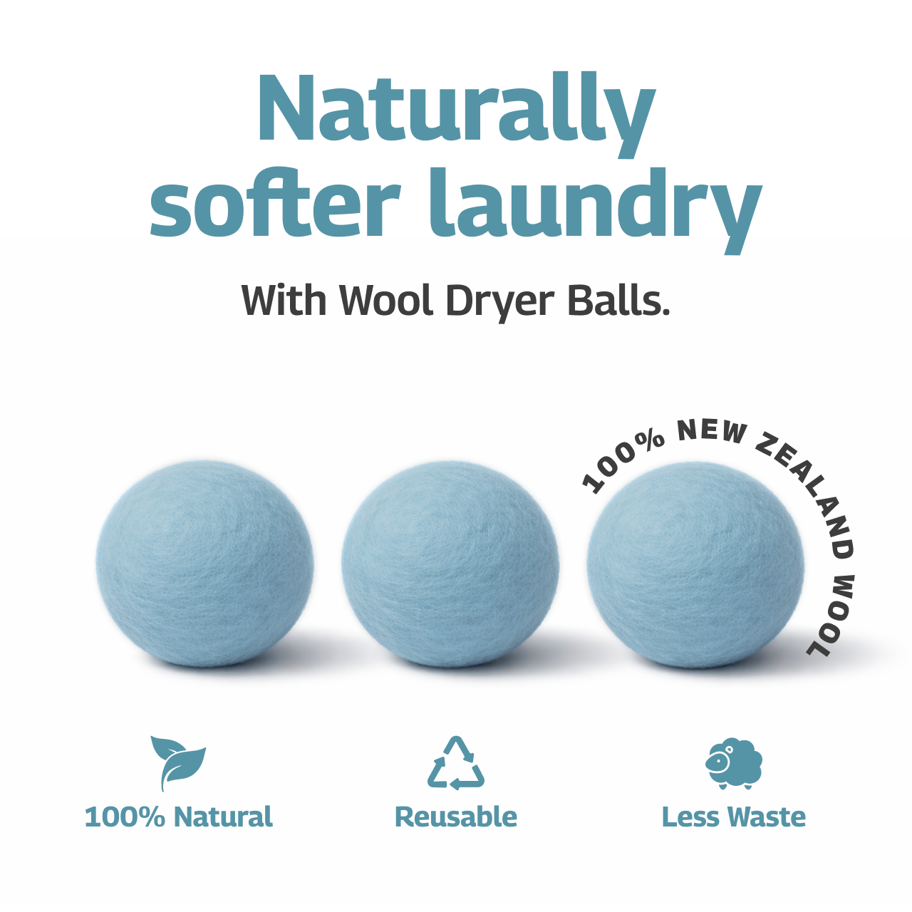 Alternative view of Dryer Balls | Wool Series