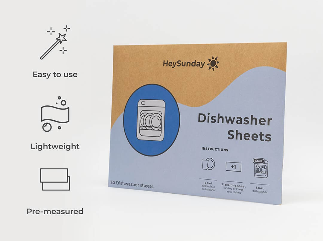 Alternative view of Detergent Dishwasher Sheets Series